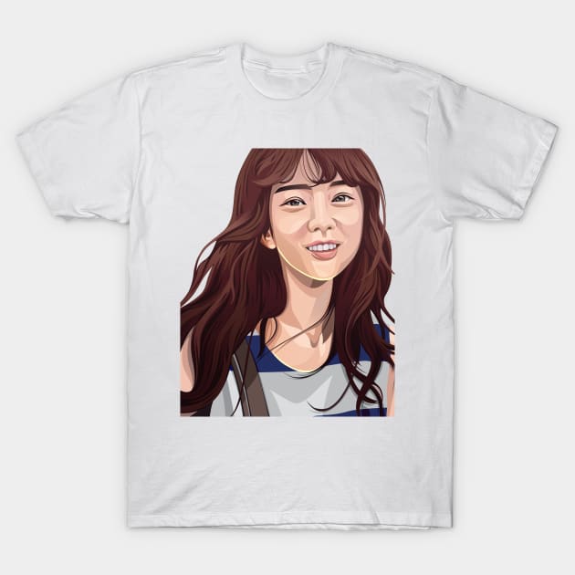 Girl Vector T-Shirt by RSN